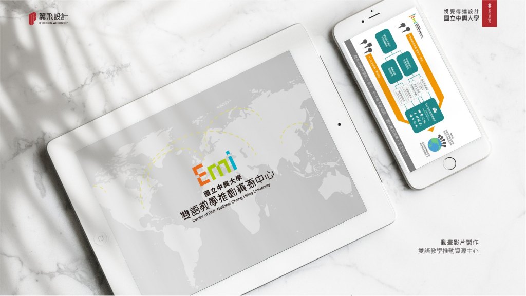 國立中興大學-雙語推廣中心｜品牌規劃＆影片製作